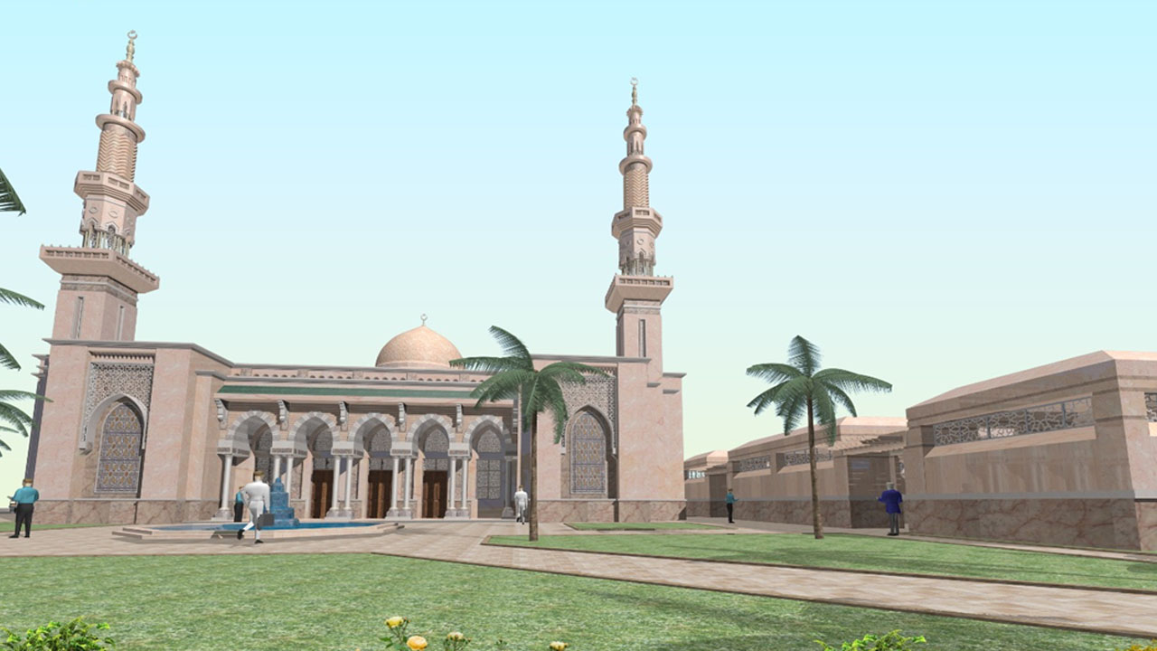 Mosque, Zone – E-31, Abu Dhabi (UAE)